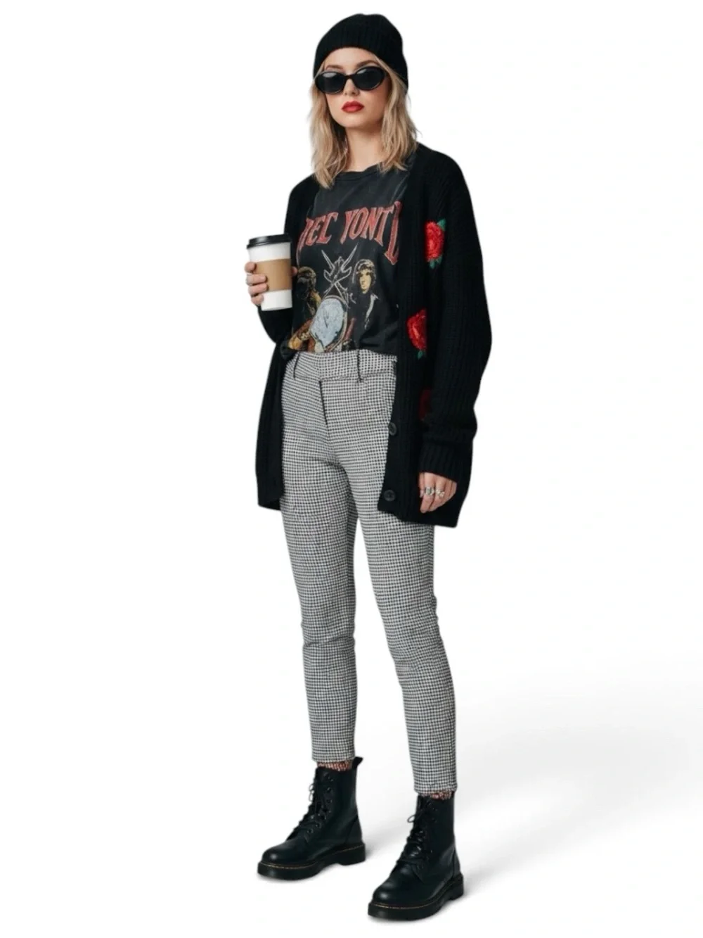 Papaya cigarette pants
